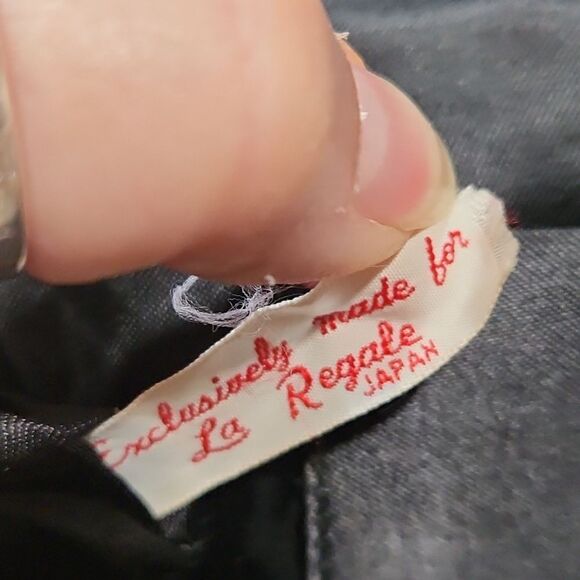 AS IS Vintage Beaded Black Satin Clutch Evening Bag - Picture 7 of 7